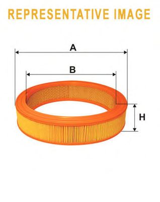 WIX FILTERS wa6484 -  Воздушный фильтр